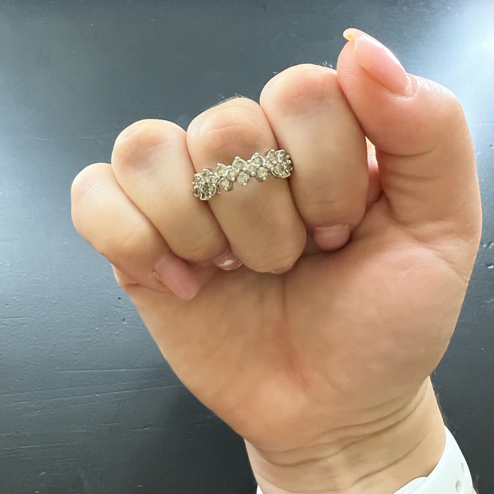 Diamond Cluster Ring - Picture 3 of 8
